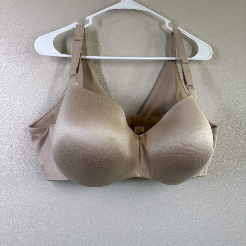 Cacique Bra 44DD Lightly Lined Full Coverage underwire beige